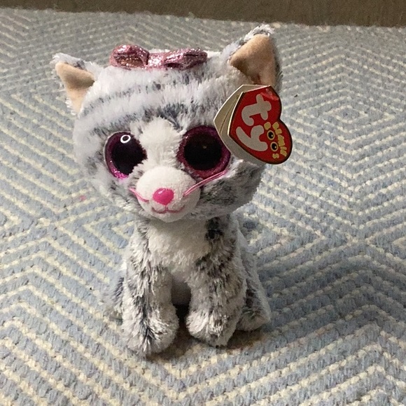 Meet Kiki the kitty the gray cat that loves bows - Picture 1 of 1